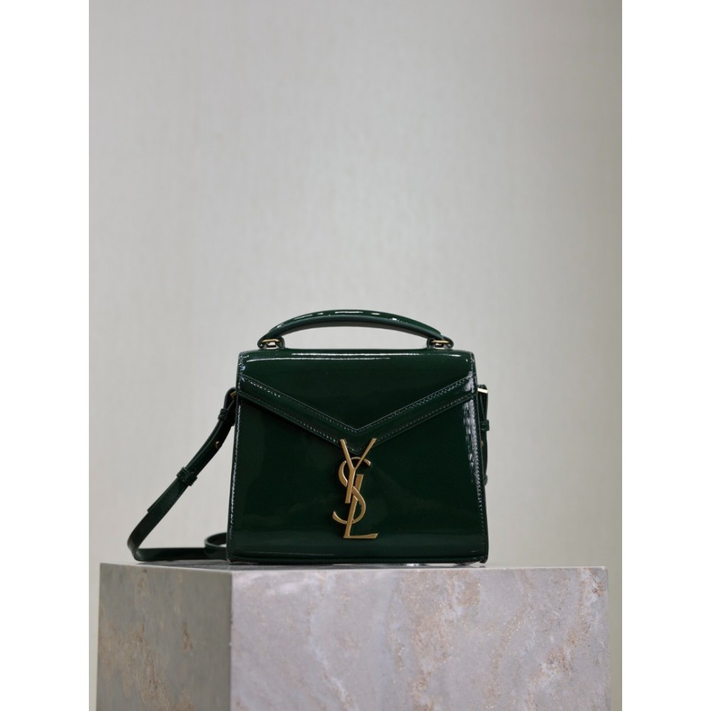 Ysl Cassandra MiniTop-Handle Crossbody Bag 20×16x7.5cm Bags