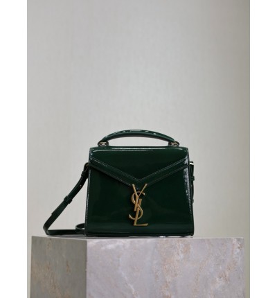 Ysl Cassandra MiniTop-Handle Crossbody Bag 20×16x7.5cm