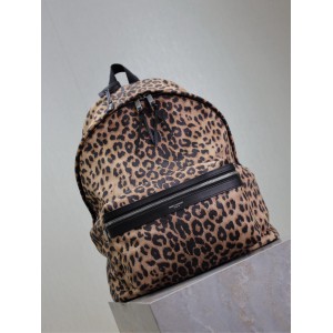 Ysl backpack leopard print 38x30x17cm Bags