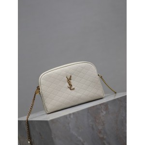 Ysl Gaby zipped pouch in quilted leather 19 x 11 x 3 cm Bags