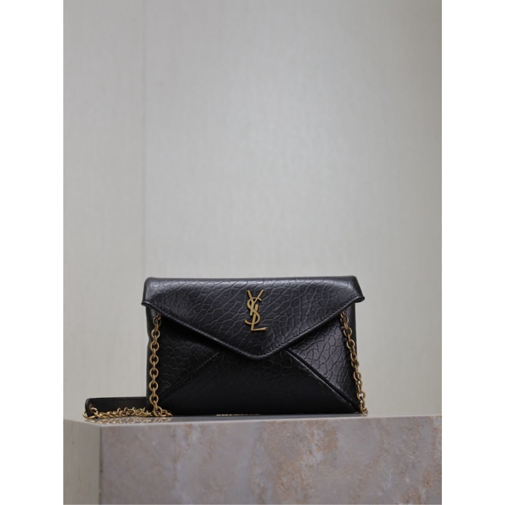 Ysl Cassandre Chain Pouch 19×12×3cm Bags