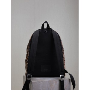 Ysl backpack leopard print 38x30x17cm Bags