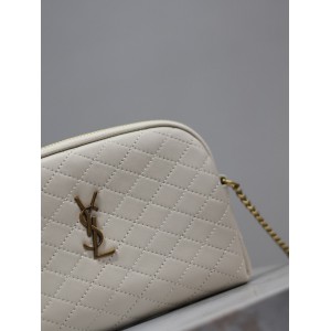 Ysl Gaby zipped pouch in quilted leather 19 x 11 x 3 cm Bags