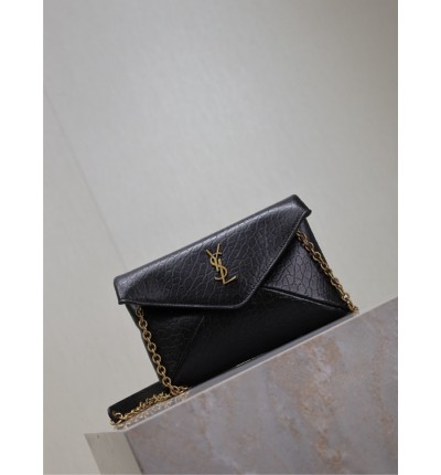 Ysl Cassandre Chain Pouch 19×12×3cm