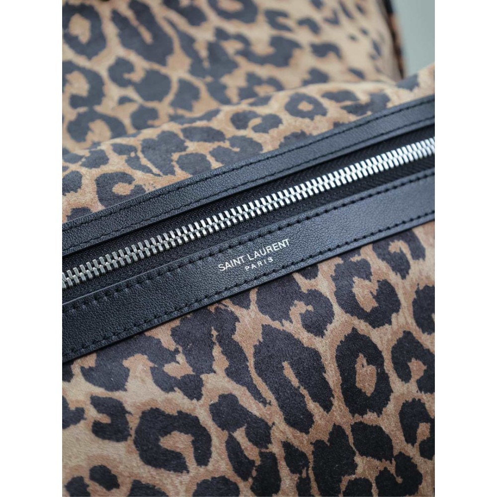 Ysl backpack leopard print 38x30x17cm Bags
