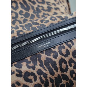 Ysl backpack leopard print 38x30x17cm Bags