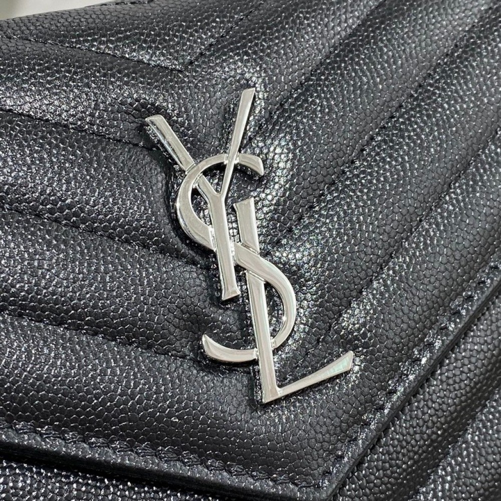Ysl Envelope leather shoulder bag 19x11.5x4cm Bags