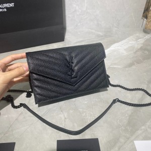 Ysl Envelope leather shoulder bag 19x11.5x4cm Bags
