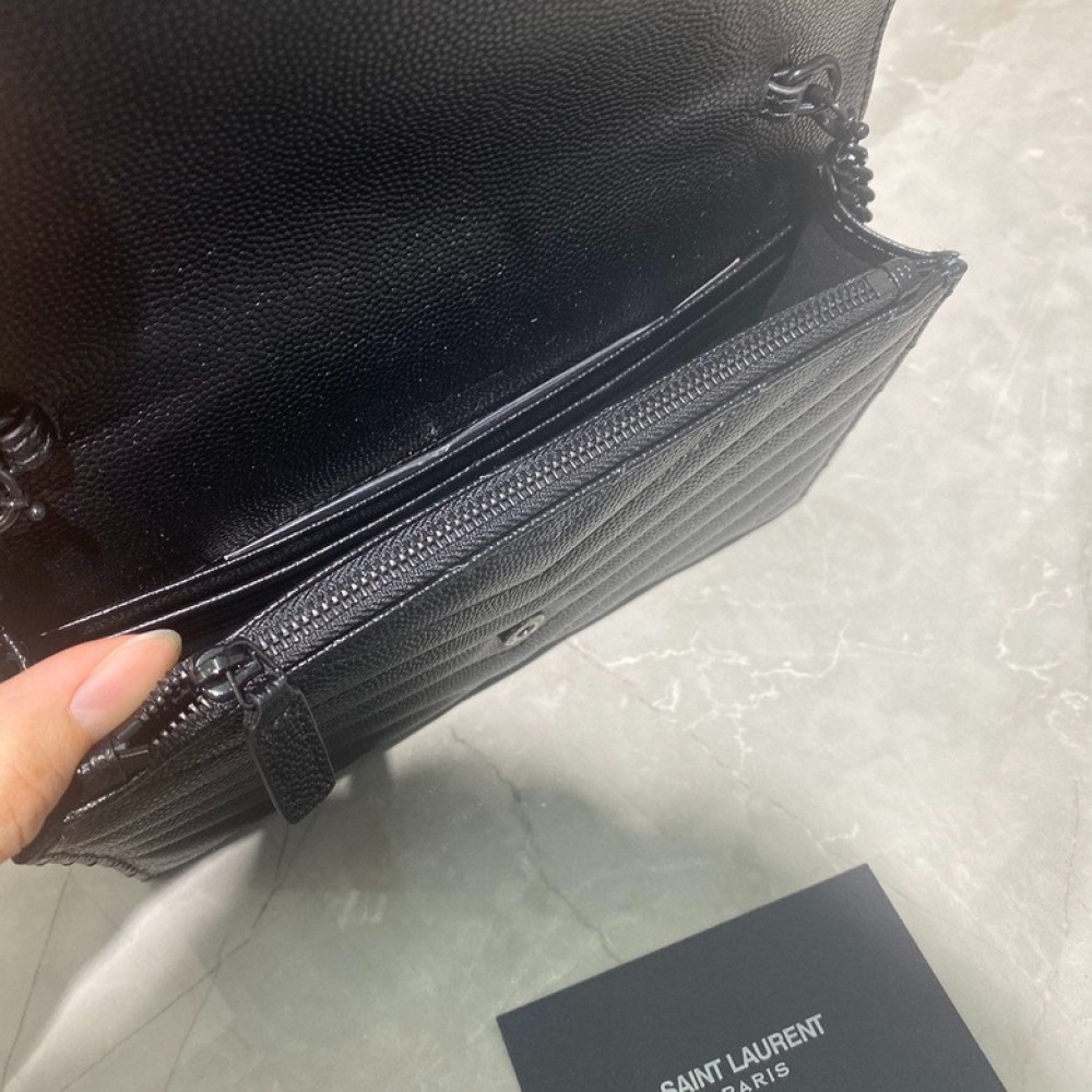 Ysl Envelope leather shoulder bag 19x11.5x4cm Bags