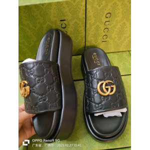 Gucci slippers high leather 36-44 Shoes