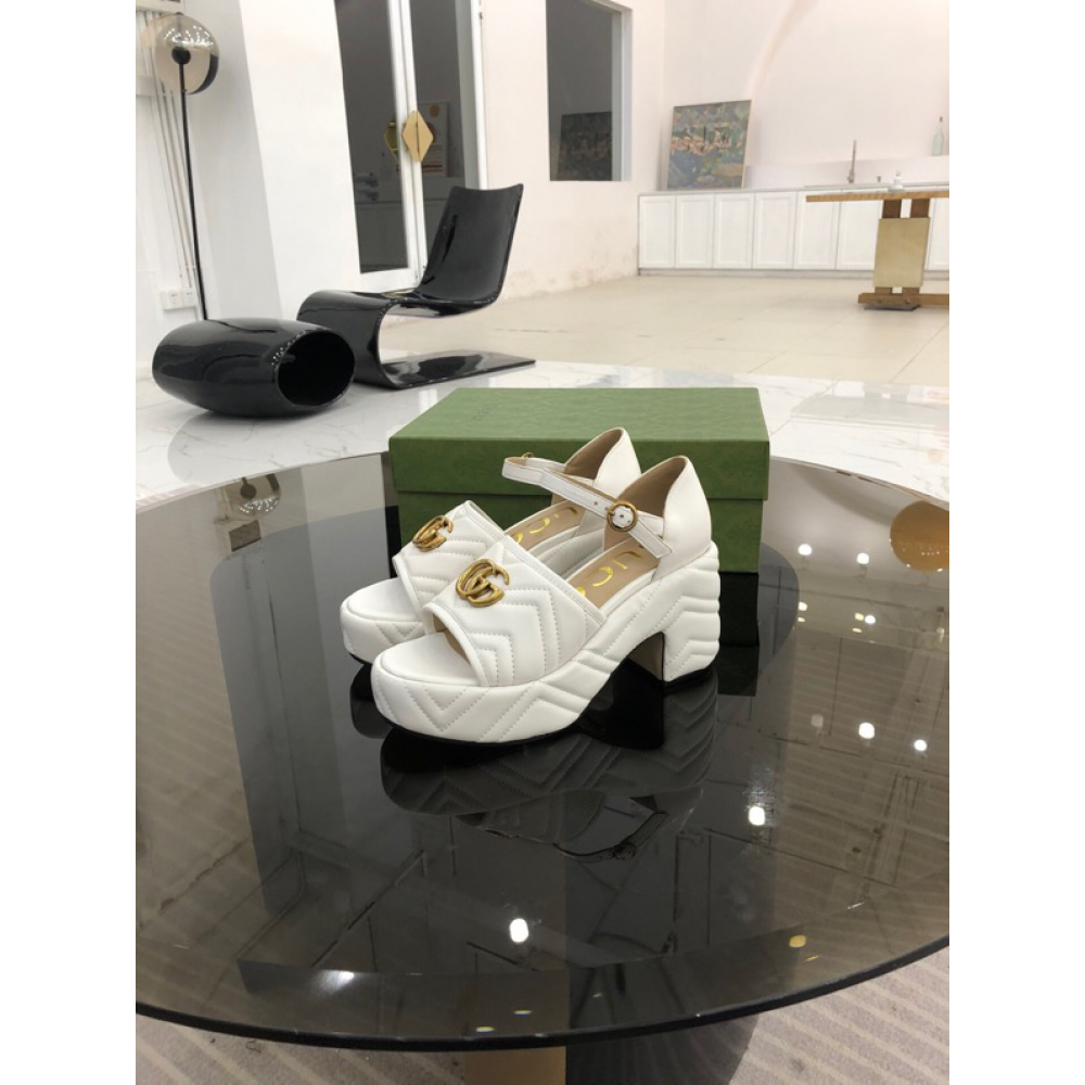 Gucci platforms mules 6.5 Shoes