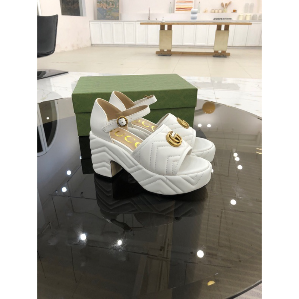 Gucci platforms mules 6.5 Shoes