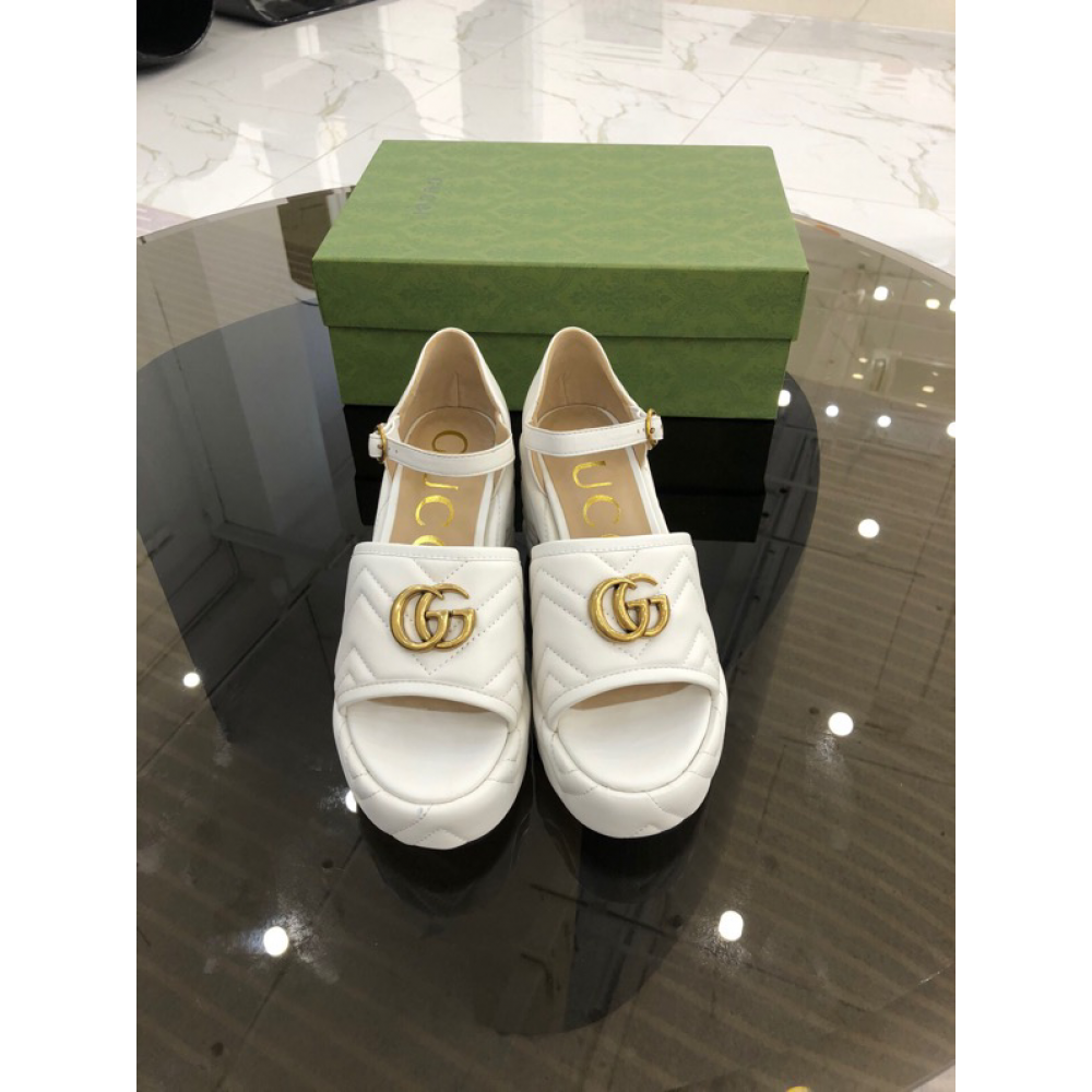 Gucci platforms mules 6.5 Shoes