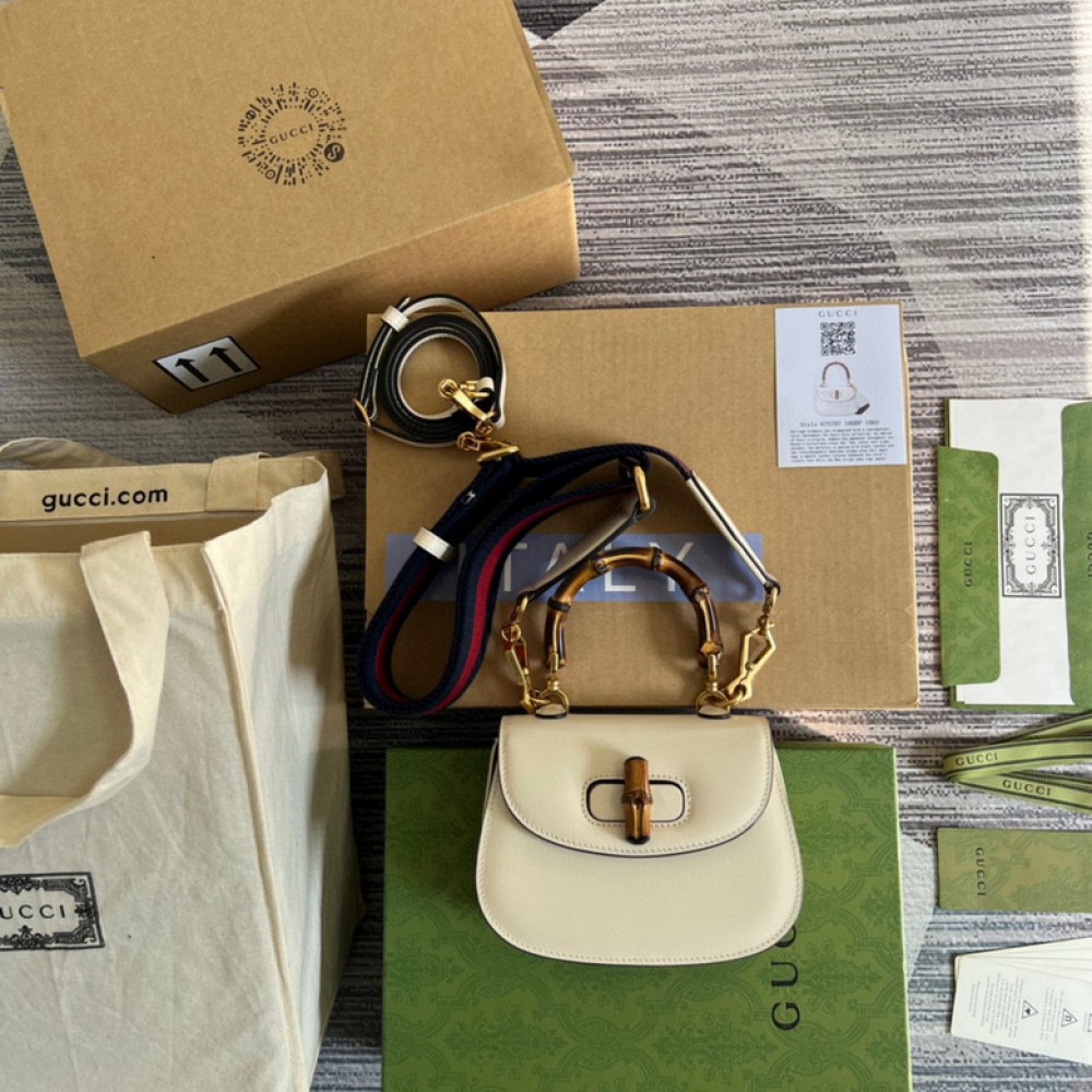 gucci bamboo 17x12 cm 2 colour 