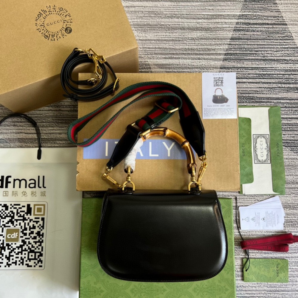 gucci bamboo 21x17 cm 2 colour 