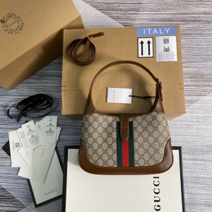 Gucci jackie 28x19cm BROWN Bags