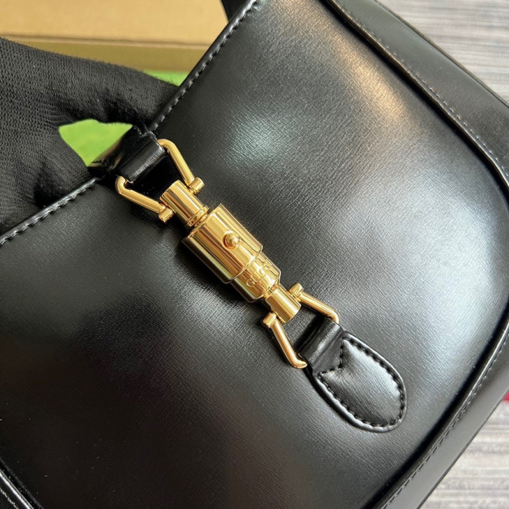 gucci jackie 28x19cm leather 2 colour Bags