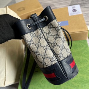 gucci ophdia bucket 15x18cm blue dark 