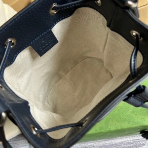 gucci ophdia bucket 15x18cm blue dark 