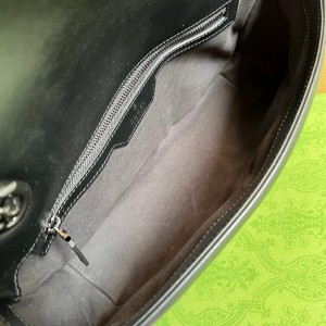 gucci marmont total black 26x15cm