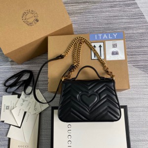 gucci marmont 21x15 cm handle 