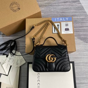gucci marmont 21x15 cm handle 