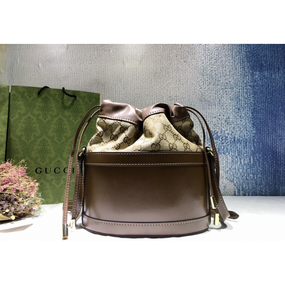 gucci horsebit bucket 22.5x25cm 