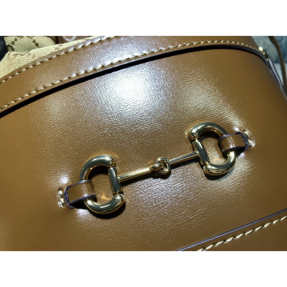 gucci horsebit bucket 22.5x25cm 