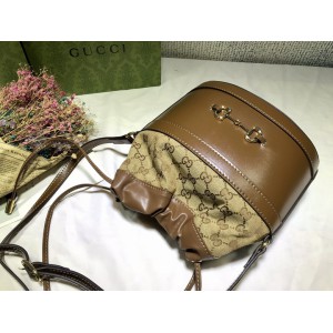 gucci horsebit bucket 22.5x25cm 