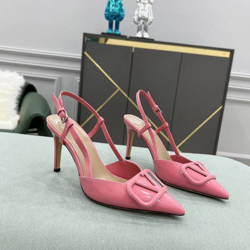 valentino pink heels 1 cm 4cm 8cm 