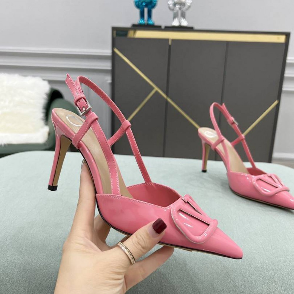 valentino pink heels 1 cm 4cm 8cm 