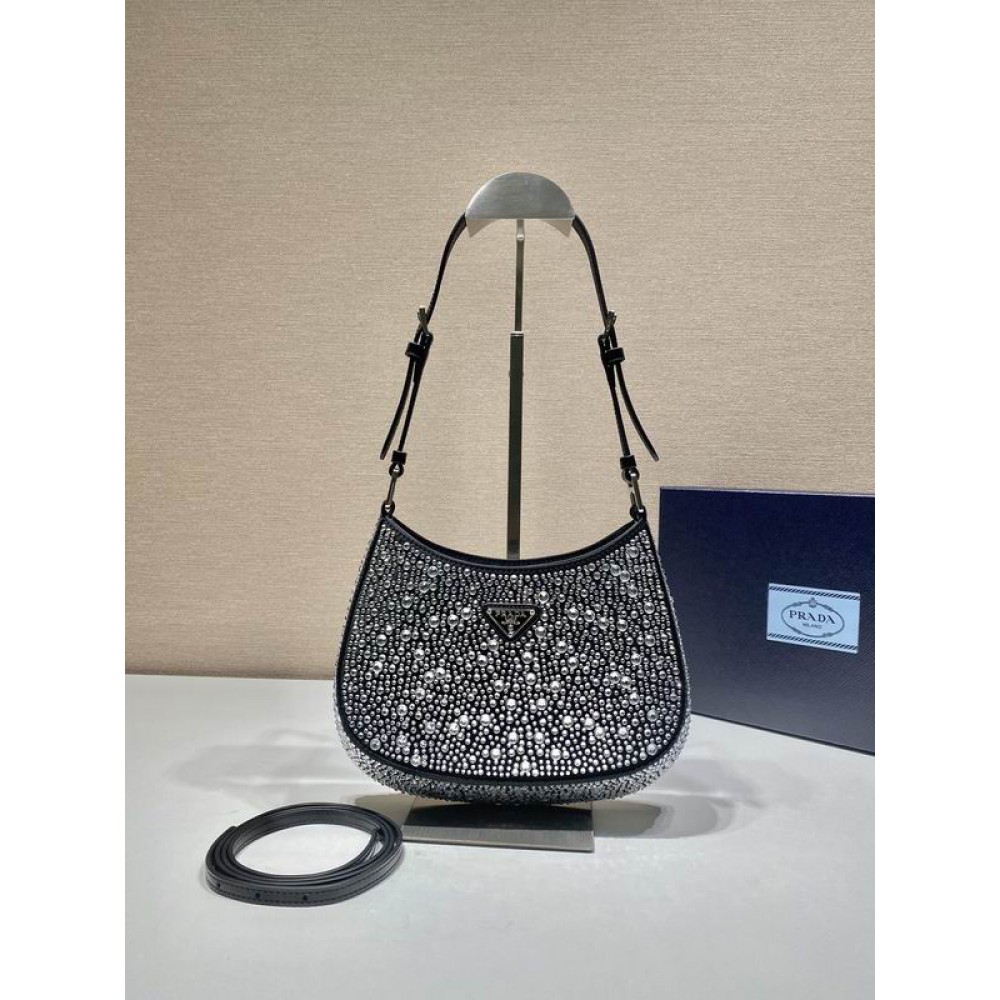 prada cleo 22x18,5 2023 crystals Bags