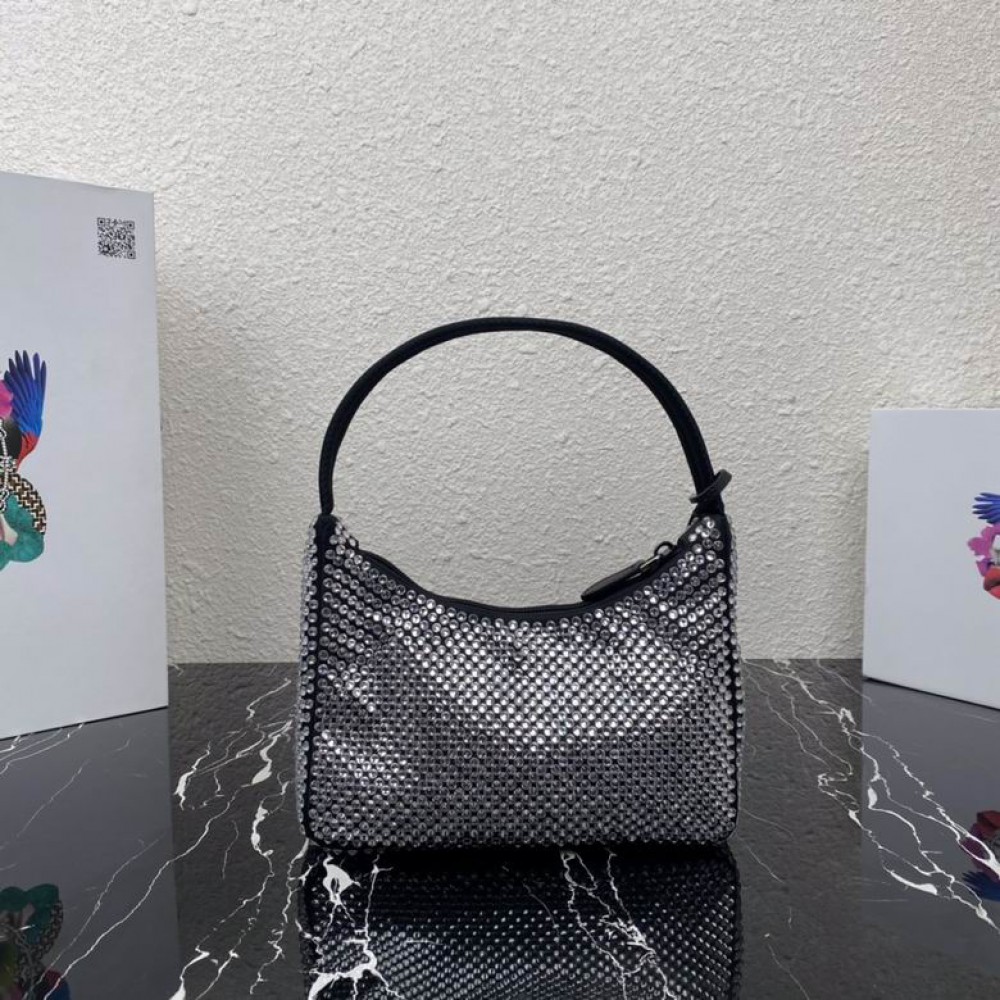 prada re edition 2000 crystals Bags