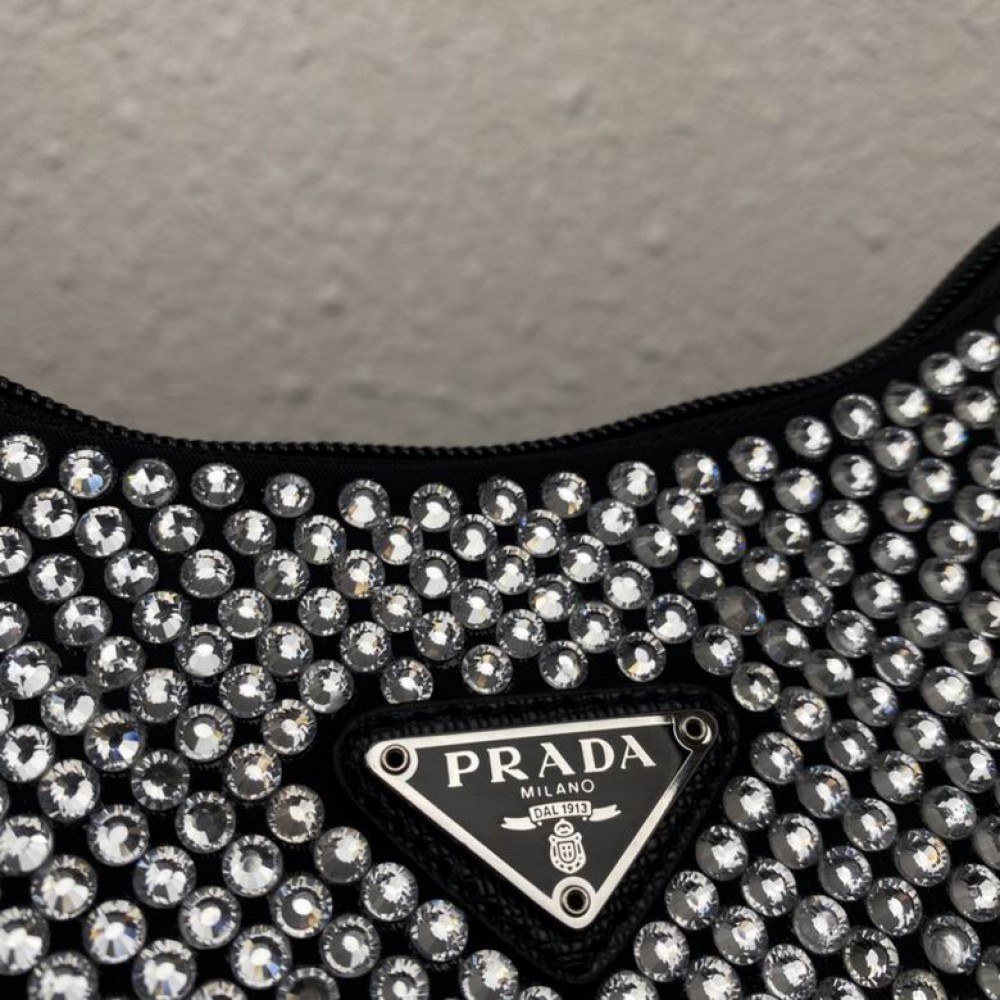 prada re edition 2000 crystals Bags