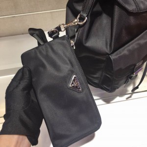 prada backpack nylon 28x23cm Bags