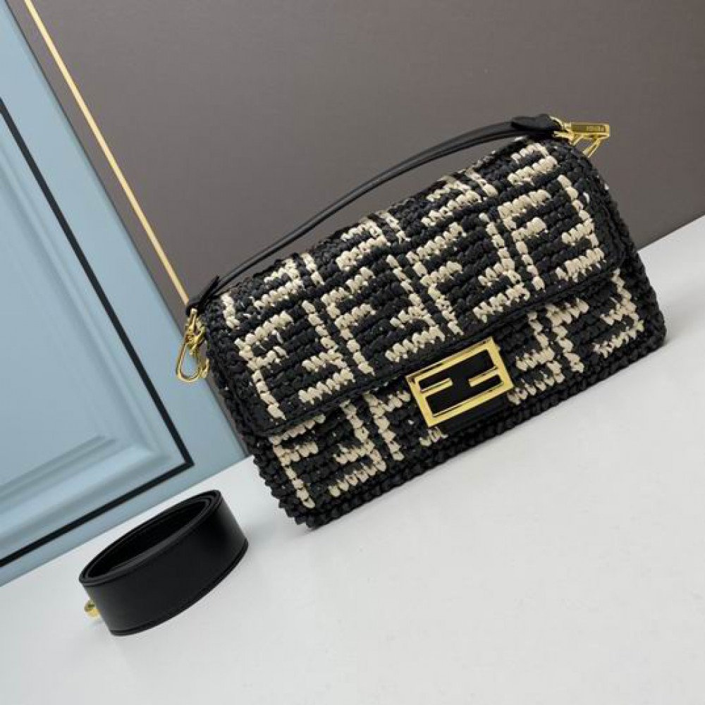 fendi baguette raffia 26x14cm Bags