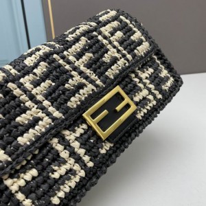 fendi baguette raffia 26x14cm Bags