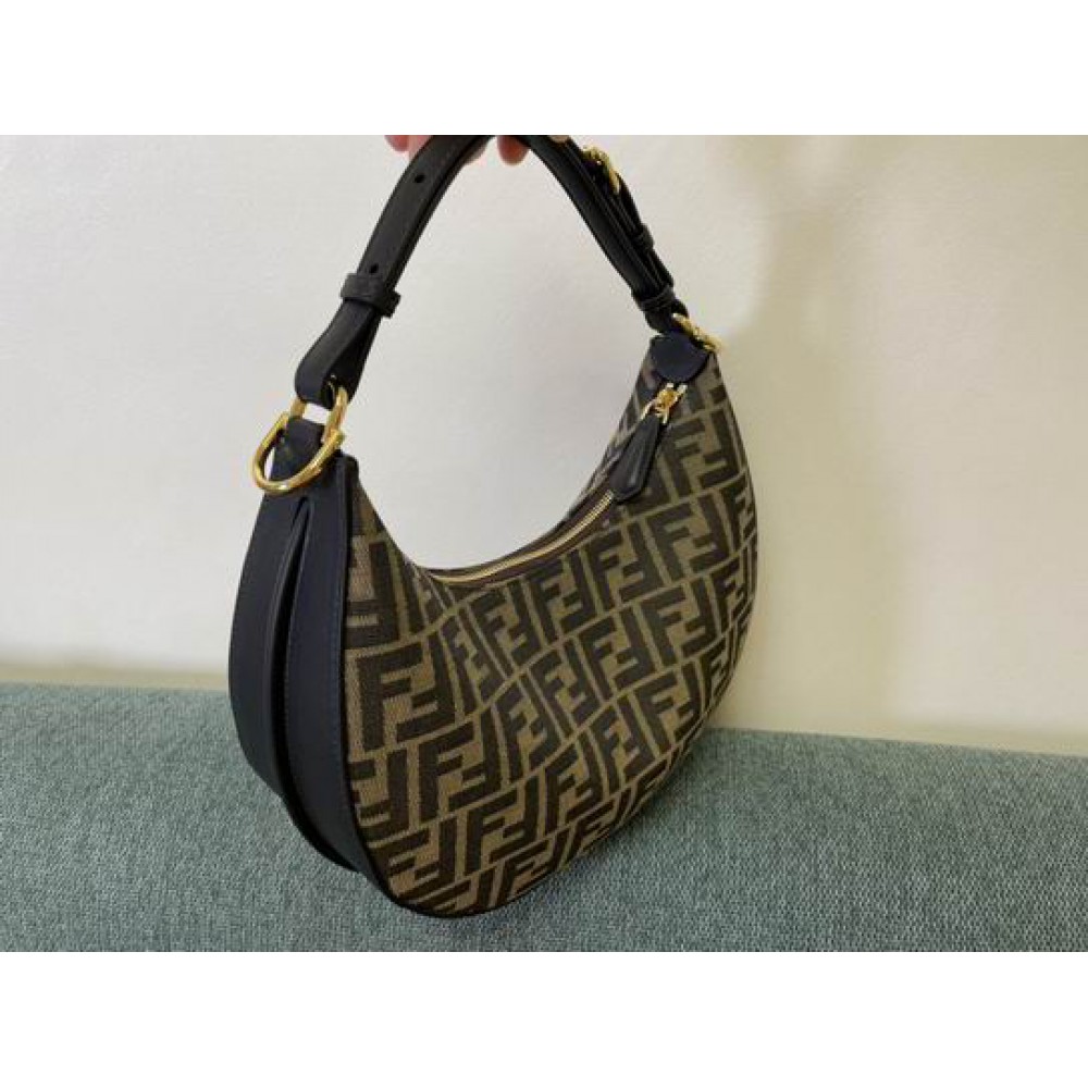 fendi graphy 29x24x10cm canvas leather Bags
