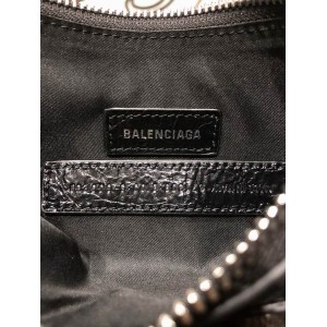 BALENCIAGA LE CAGOLE 26X16CM BLACK SILVER Bags