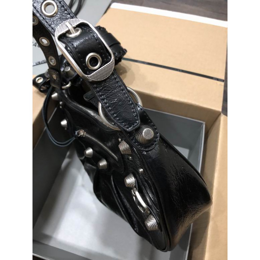 BALENCIAGA LE CAGOLE 33X16CM BLACK Bags