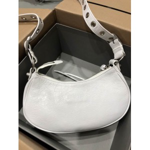 BALENCIAGA LE CAGOLE 26X16CM WHITE Bags