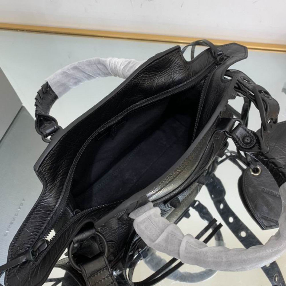 BALENCIAGA NEO CAGOLE 25.9X17.8X11.4cm BLACK TOTAL Bags
