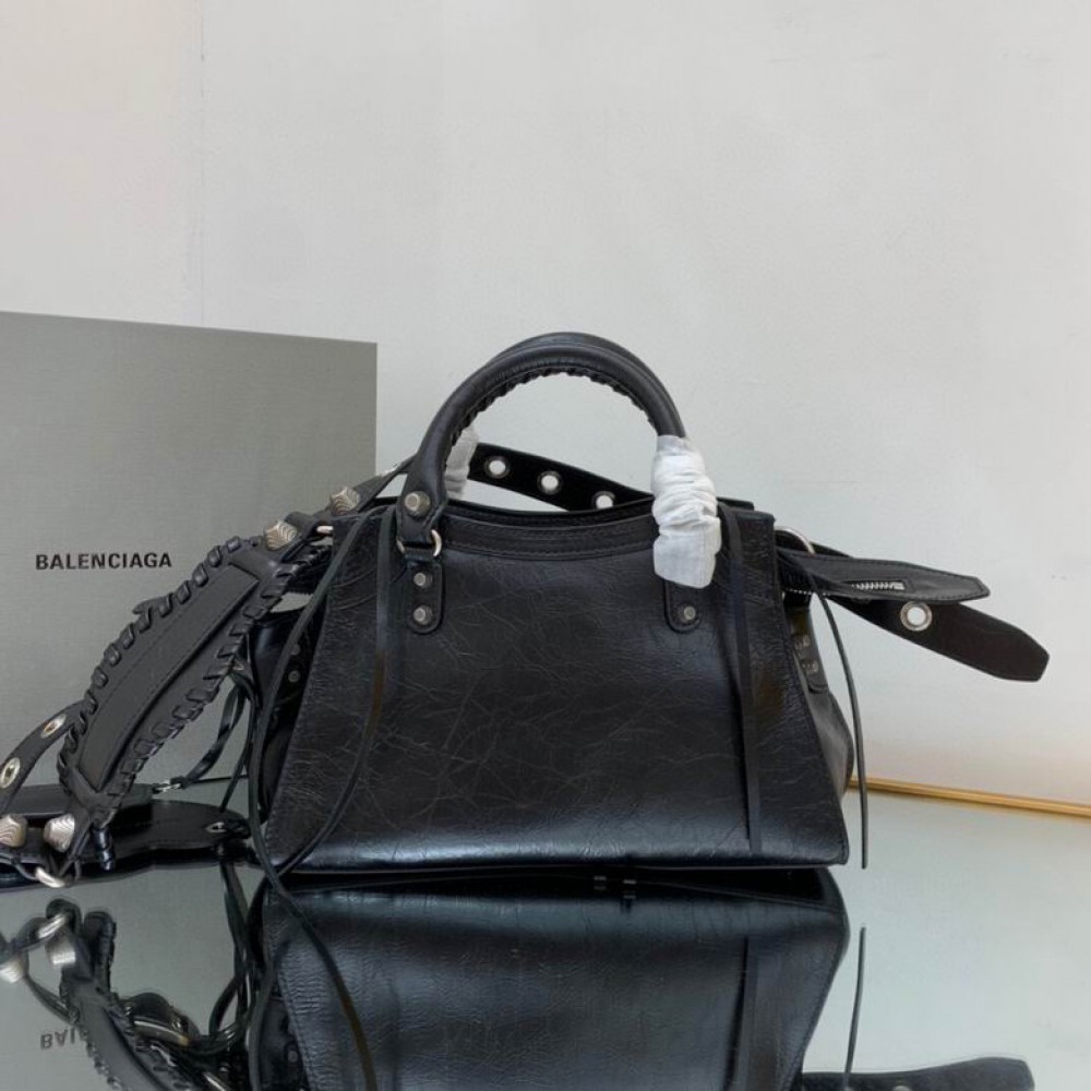 BALENCIAGA NEO CAGOLE 25.9X17.8X11.4m BLACK Bags