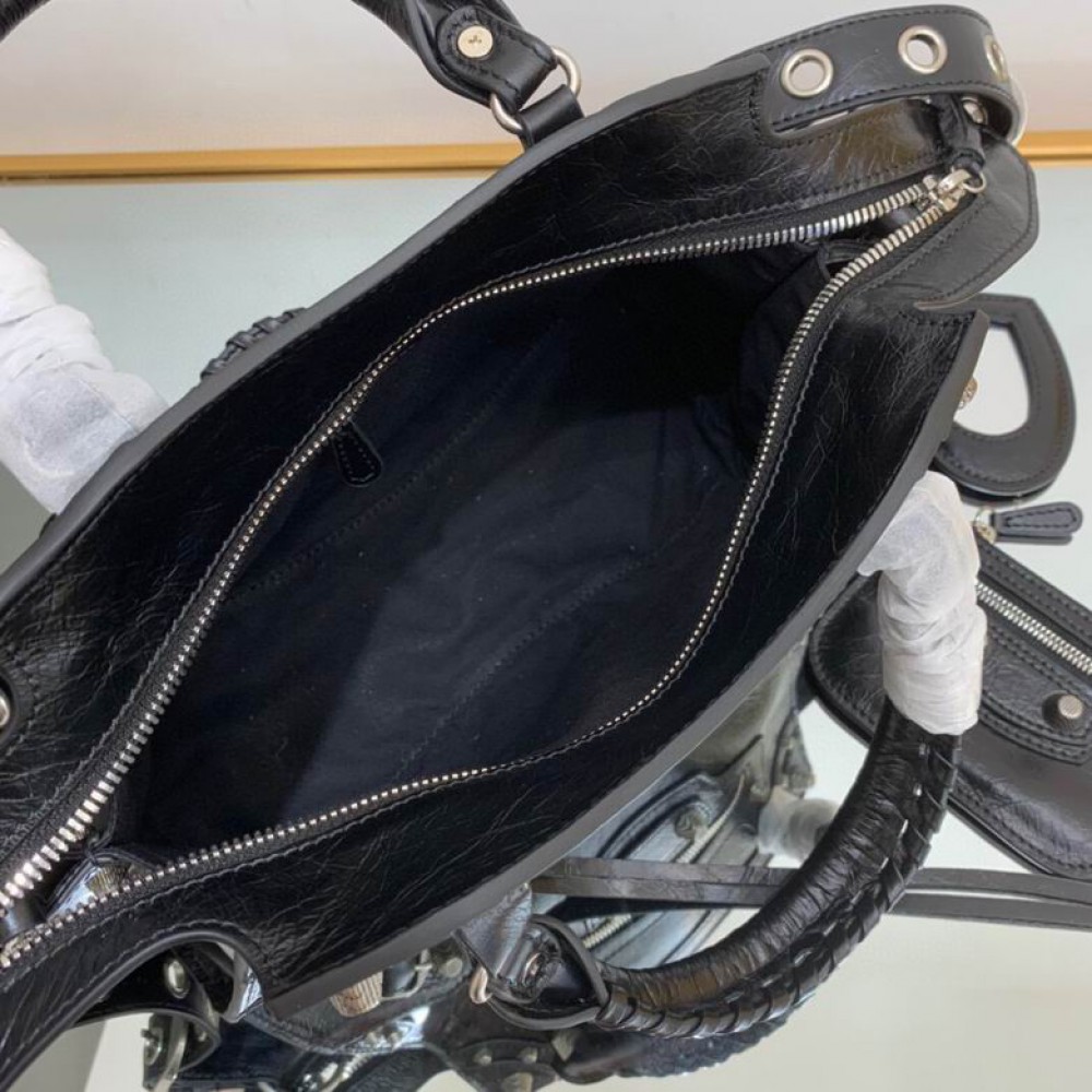 BALENCIAGA NEO CAGOLE 25.9X17.8X11.4m BLACK Bags