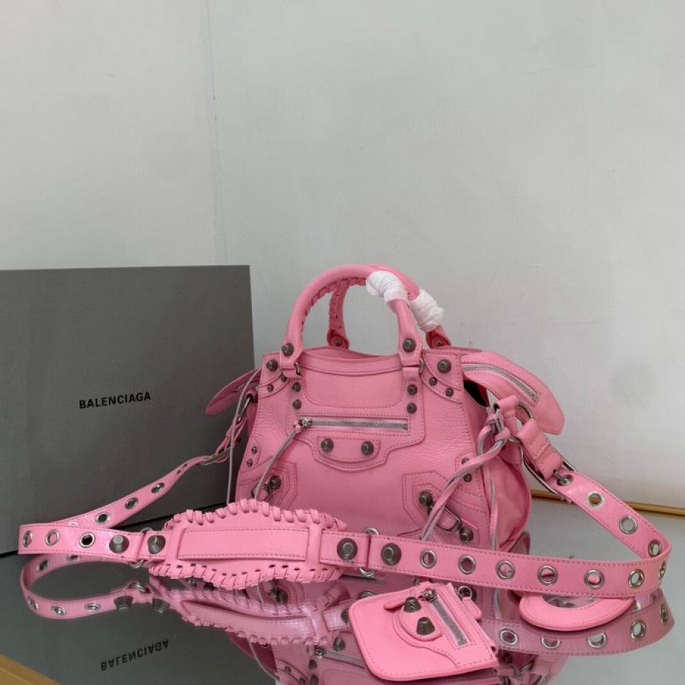 BALENCIAGA NEO CAGOLE 25.9X17.8X11.4cm PINK Bags