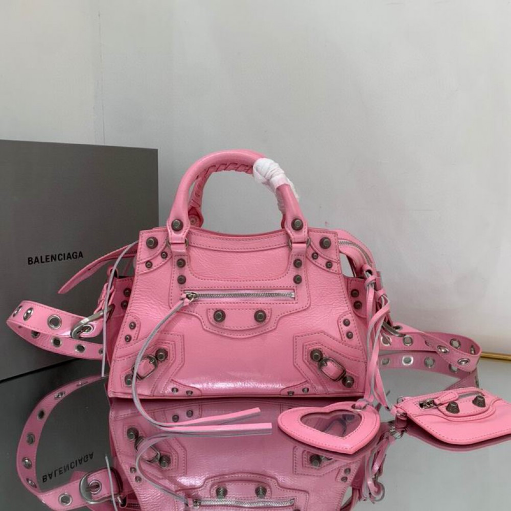 BALENCIAGA NEO CAGOLE 25.9X17.8X11.4cm PINK Bags