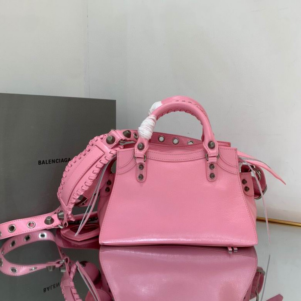 BALENCIAGA NEO CAGOLE 25.9X17.8X11.4cm PINK Bags