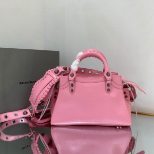 BALENCIAGA NEO CAGOLE 25.9X17.8X11.4cm PINK Bags