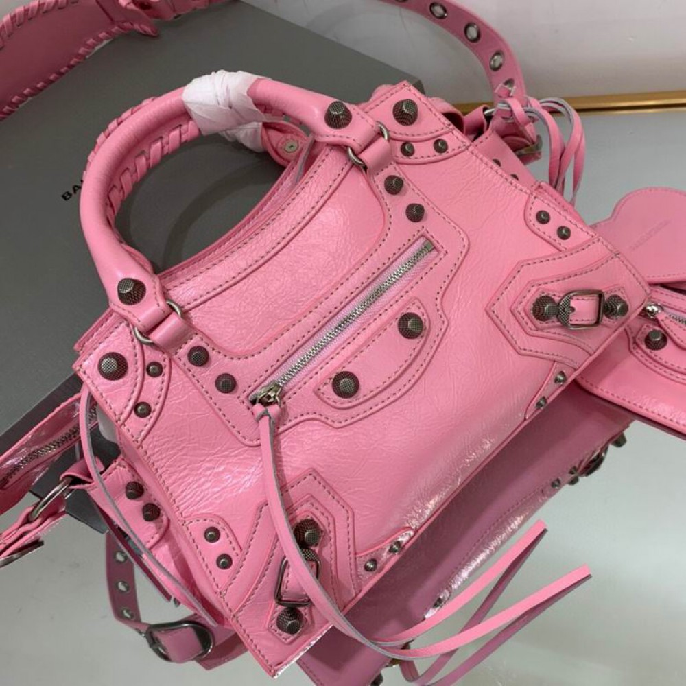 BALENCIAGA NEO CAGOLE 25.9X17.8X11.4cm PINK Bags