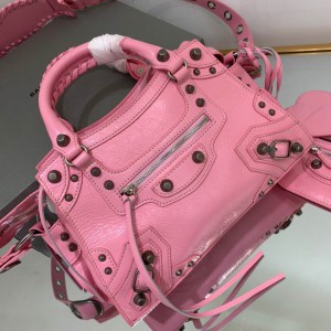 BALENCIAGA NEO CAGOLE 25.9X17.8X11.4cm PINK Bags